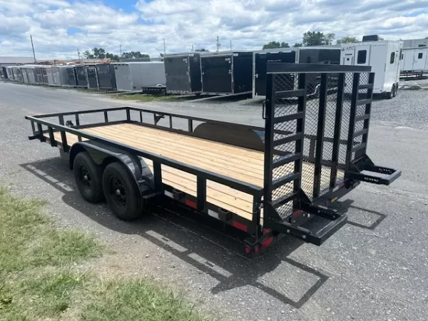 Big Tex 7 x 18 Landscape Utility Trailer – 10K Heavy Duty Ramp - Image 4
