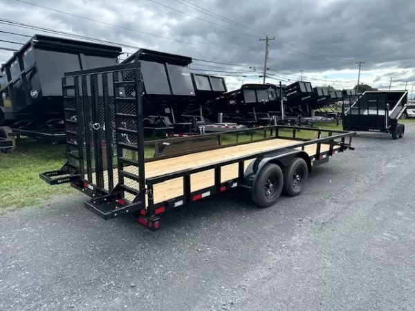 Big Tex 7 x 20 Landscape Utility Trailer – Split Gate - Image 2