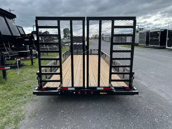 Big Tex 7 x 20 Landscape Utility Trailer – Split Gate - Image 3
