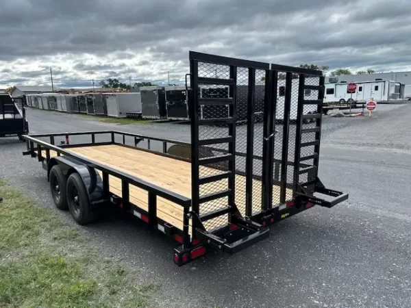 Big Tex 7 x 20 Landscape Utility Trailer – Split Gate - Image 4