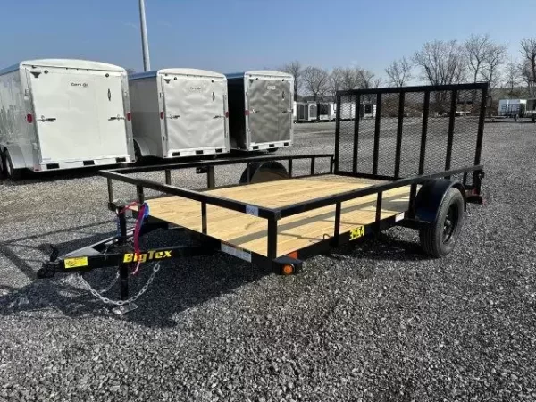 Big Tex 7 x 12 Landscape Utility Trailer – Rear Ramp Gate - Image 6