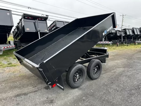 BWise 6 x 10 Deckover Dump Trailer 7K Spreader Gate - Image 2