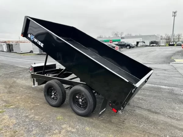 BWise 6 x 10 Deckover Dump Trailer 7K Spreader Gate - Image 5