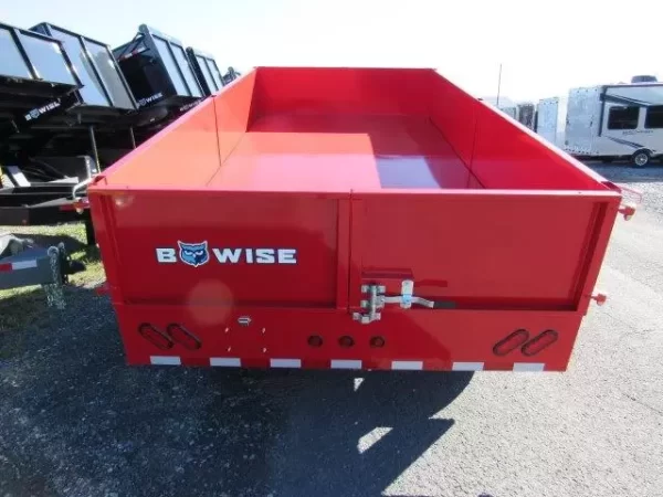 BWise 7 x 14 Deckover Dump Trailer Fold Down Sides - Image 10