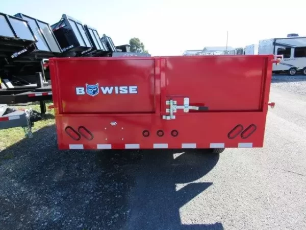 BWise 7 x 14 Deckover Dump Trailer Fold Down Sides - Image 5