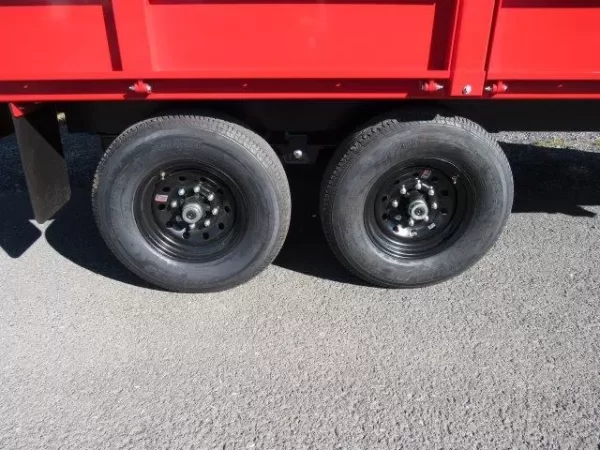 BWise 7 x 14 Deckover Dump Trailer Fold Down Sides - Image 6