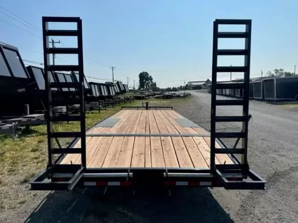BWise 8.5 x 24 Deckover Equipment Trailer Ladder Ramps - Image 6