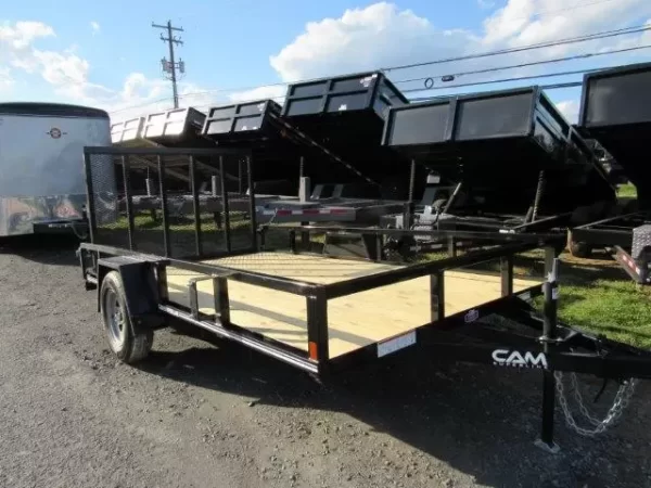 Cam Superline 7 x 12 Landscape Utility Trailer – Rear Landscape Gate