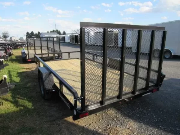 Cam Superline 7 x 12 Landscape Utility Trailer – Rear Landscape Gate - Image 6