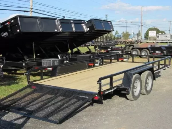 Cam Superline 7 x 16 Landscape Utility Trailer – Rear Landscape Gate - Image 6