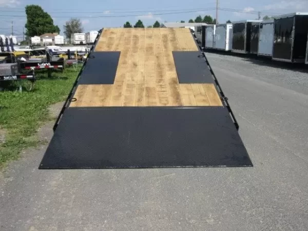 CAM Superline 8 x 24 Deckover Equipment Trailer Power Split Tilt - Image 5