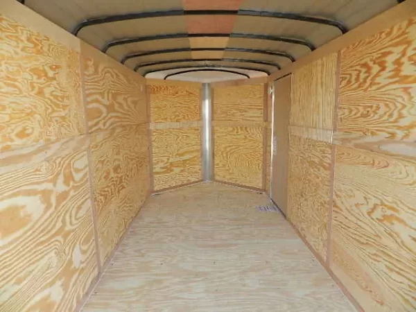 Carry On 7 x 16 Enclosed V-Nose Cargo Trailer – 6″ Extended Height! - Image 11