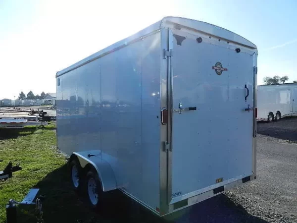 Carry On 7 x 16 Enclosed V-Nose Cargo Trailer – 6″ Extended Height! - Image 8
