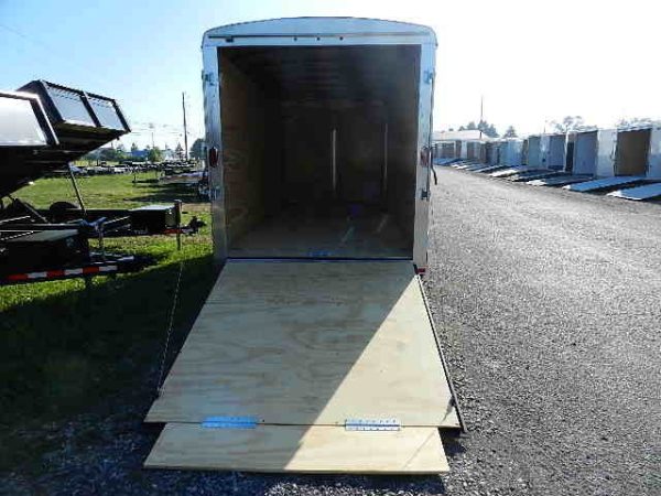Carry On 7 x 16 Enclosed V-Nose Cargo Trailer – 6″ Extended Height! - Image 9