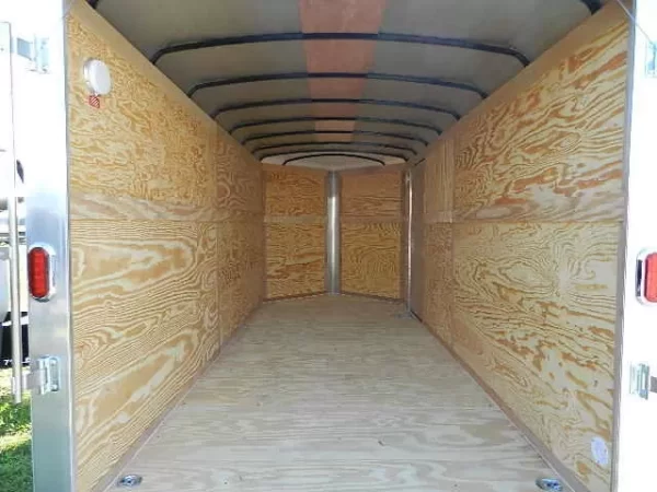 Carry On 7 x 16 Enclosed V-Nose Cargo Trailer – 6″ Extended Height! - Image 10
