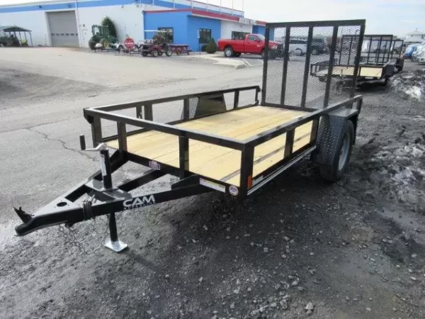 Cam Superline 5 x 10 Landscape Utility Trailer – Rear Landscape Gate - Image 3