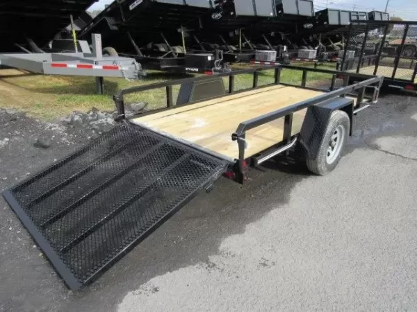 Premier 5 x 10 Landscape Utility Trailer – Mesh Sides - Image 2