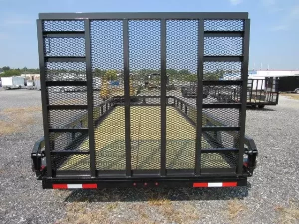 Cam Superline 7 x 18 Landscape Utility Trailer – Rear Landscape Gate - Image 6