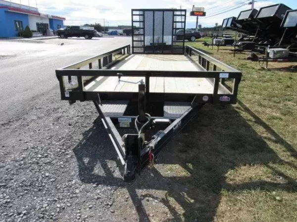 Cam Superline 7 x 20 Landscape Utility Trailer – Rear Landscape Gate - Image 7