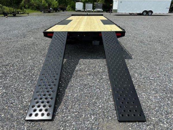 CAM Superline 8 x 18 Deckover Equipment Trailer Slide Out Ramps - Image 10