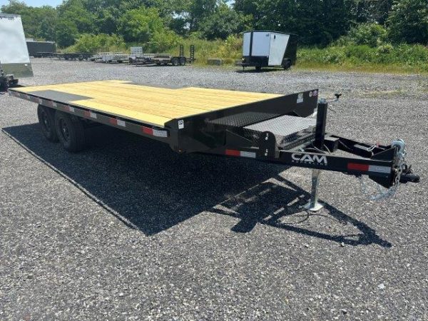 CAM Superline 8 x 18 Deckover Equipment Trailer Slide Out Ramps - Image 6