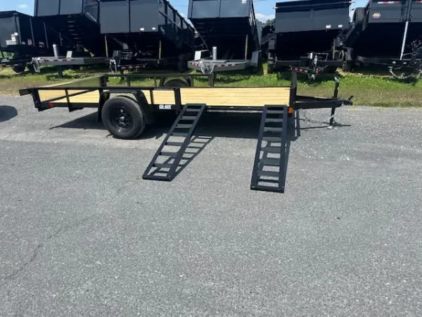 Car Mate 6 x 14 ATV Utility Trailer – Side Ramps - Image 4