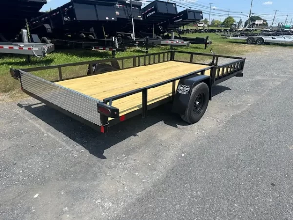 Car Mate 6 x 14 ATV Utility Trailer – Side Ramps - Image 8