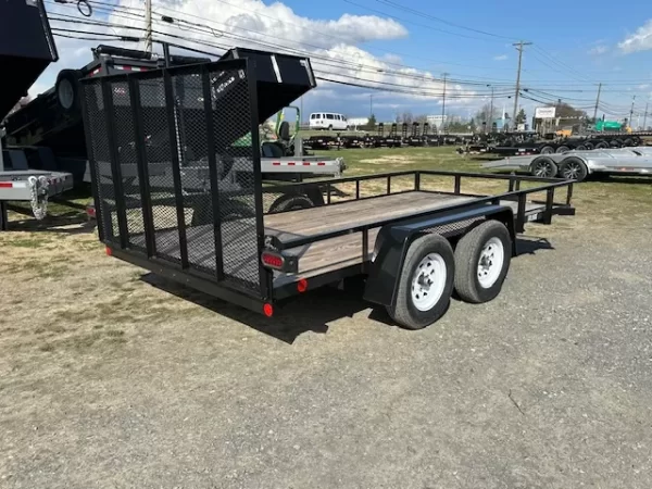 Car Mate 6 x 14 Landscape Utility Trailer – Landscape Ramp - Image 4