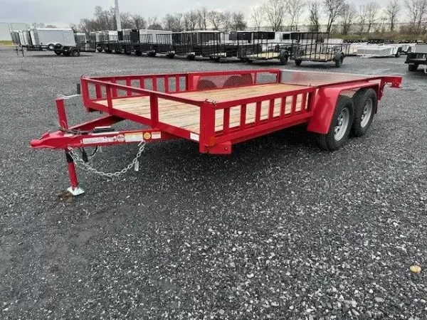 Car Mate 6 x 14 Utility Trailer – Removable Side Ramps - Image 7