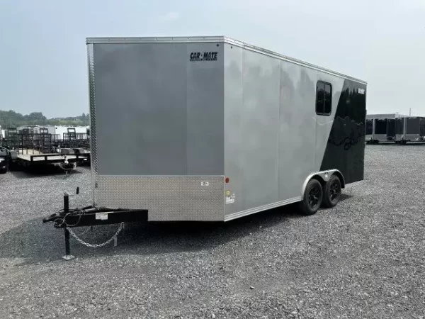 Car Mate 8.5 x 16 Custom Enclosed V-Nose Cargo Trailer - Image 5