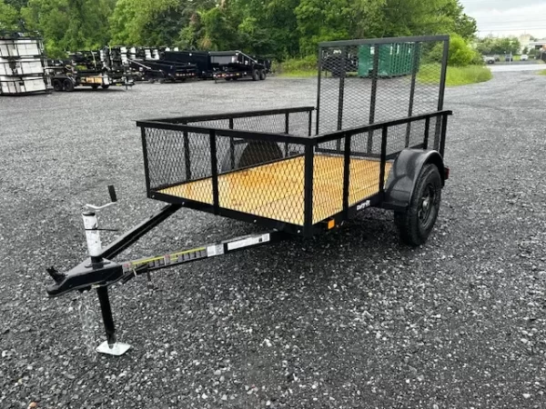 Carry On 5 x 8 Landscape Utility Trailer – 3K High Mesh Sides - Image 2