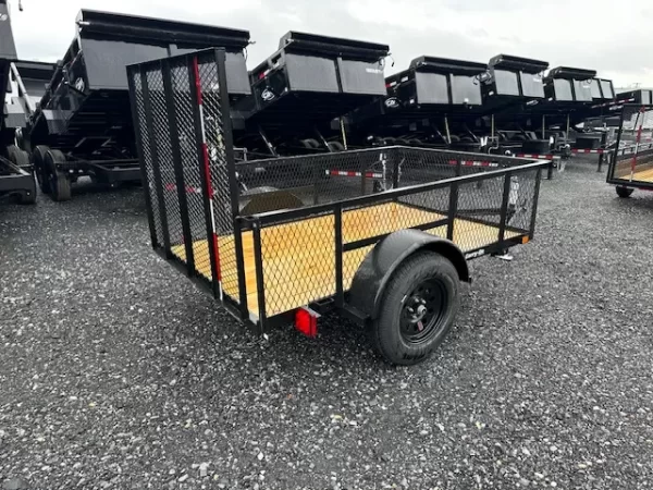 Carry On 5 x 8 Landscape Utility Trailer – 3K High Mesh Sides - Image 4