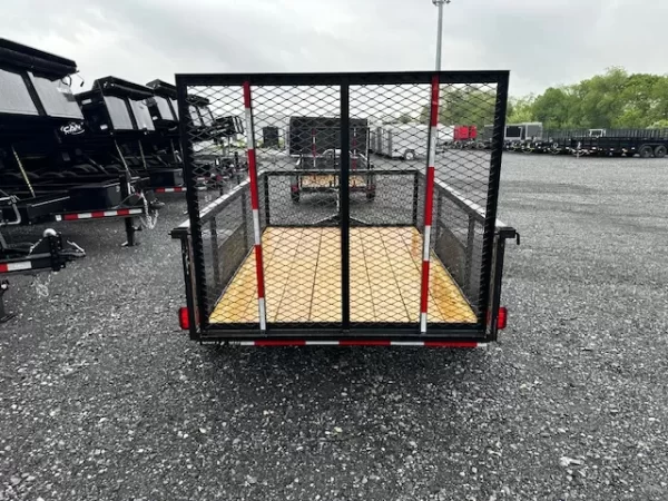 Carry On 5 x 8 Landscape Utility Trailer – 3K High Mesh Sides - Image 5