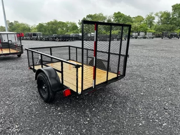 Carry On 5 x 8 Landscape Utility Trailer – 3K High Mesh Sides - Image 6