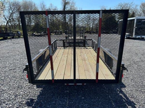 Carry On 5.5 x 10 Landscape Utility Trailer – Mesh Toolbox - Image 3