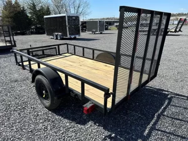 Carry On 5.5 x 10 Landscape Utility Trailer – Mesh Toolbox - Image 4