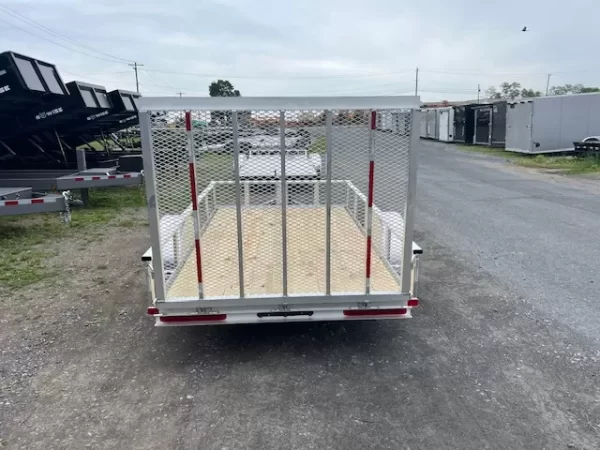 Carry-On 6 x 10 Aluminum Landscape Utility Trailer – Rear Mesh Gate - Image 4