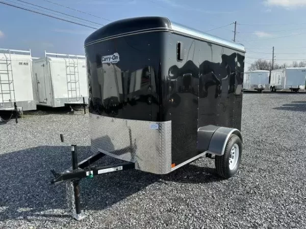 Carry-On 5 x 8 Enclosed Cargo Trailer Ramp Door and Side Door - Image 2
