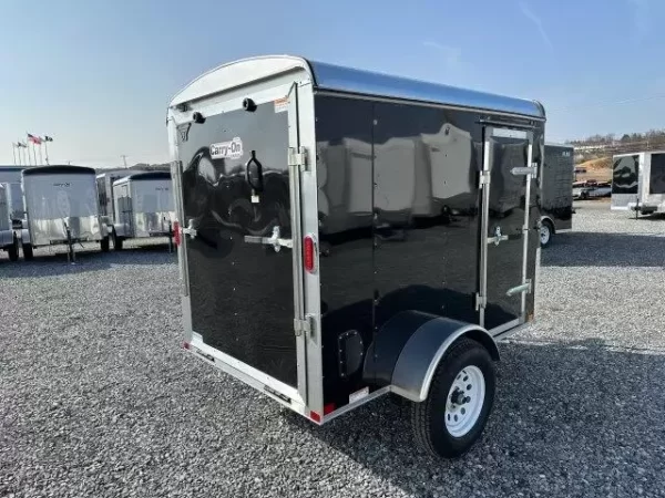 Carry-On 5 x 8 Enclosed Cargo Trailer Ramp Door and Side Door - Image 4