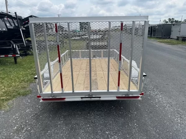 Carry-On 6 x 10 Aluminum Landscape Utility Trailer – Rear Mesh Gate - Image 5