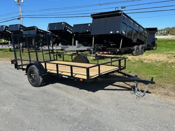 Carry On 6.4 x 12 Landscape Utility Trailer – Powder Coated