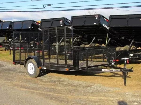 Carry On 6.4 x 12 Landscape Utility Trailer – Side ATV Gate