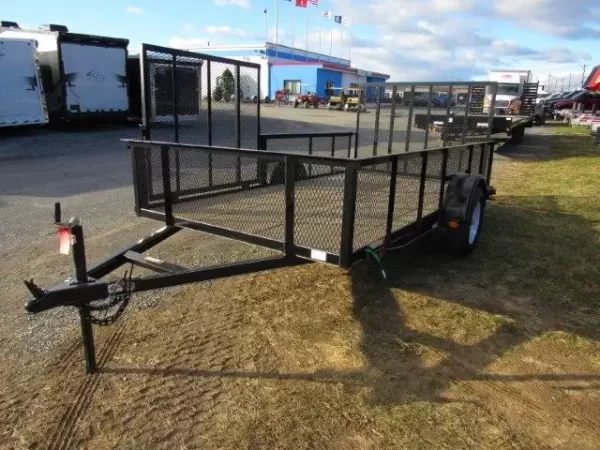 Carry On 6.4 x 12 Landscape Utility Trailer – Side ATV Gate - Image 3
