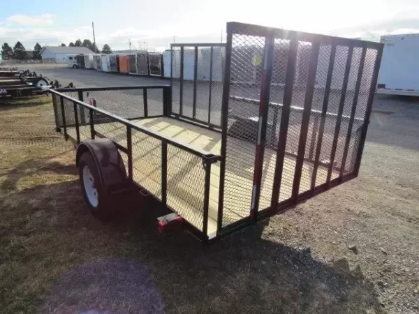 Carry On 6.4 x 12 Landscape Utility Trailer – Side ATV Gate - Image 4