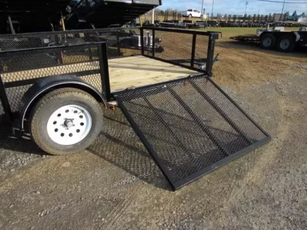 Carry On 6.4 x 12 Landscape Utility Trailer – Side ATV Gate - Image 5