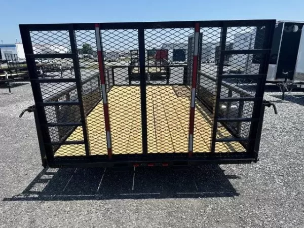 Carry On 7 x 14 Landscape Utility Trailer – Mesh Sides & ATV Gate - Image 6