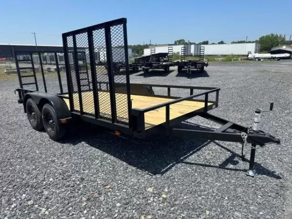 Carry On 7 x 14 Landscape Utility Trailer – Side ATV Ramp - Image 3
