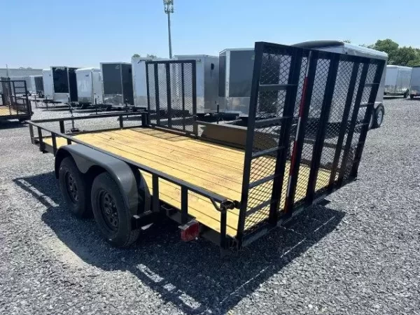 Carry On 7 x 14 Landscape Utility Trailer – Side ATV Ramp - Image 6
