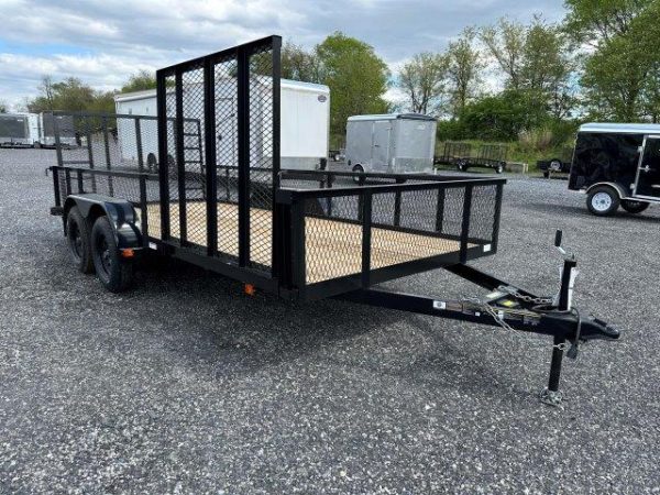 Carry On 7 x 16 Landscape Utility Trailer – Mesh Sides & ATV Gate - Image 5