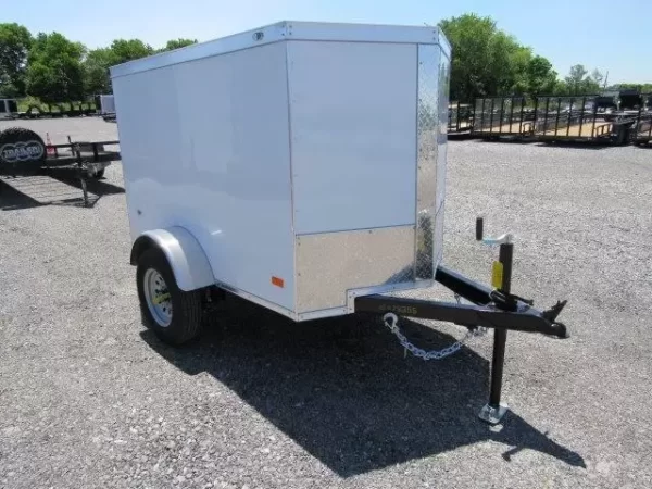 Covered Wagon 4×6 Enclosed Cargo Trailer - Image 2